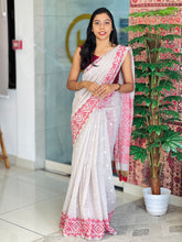Thread and Zari Weaved Jamdani Saree | SSN223