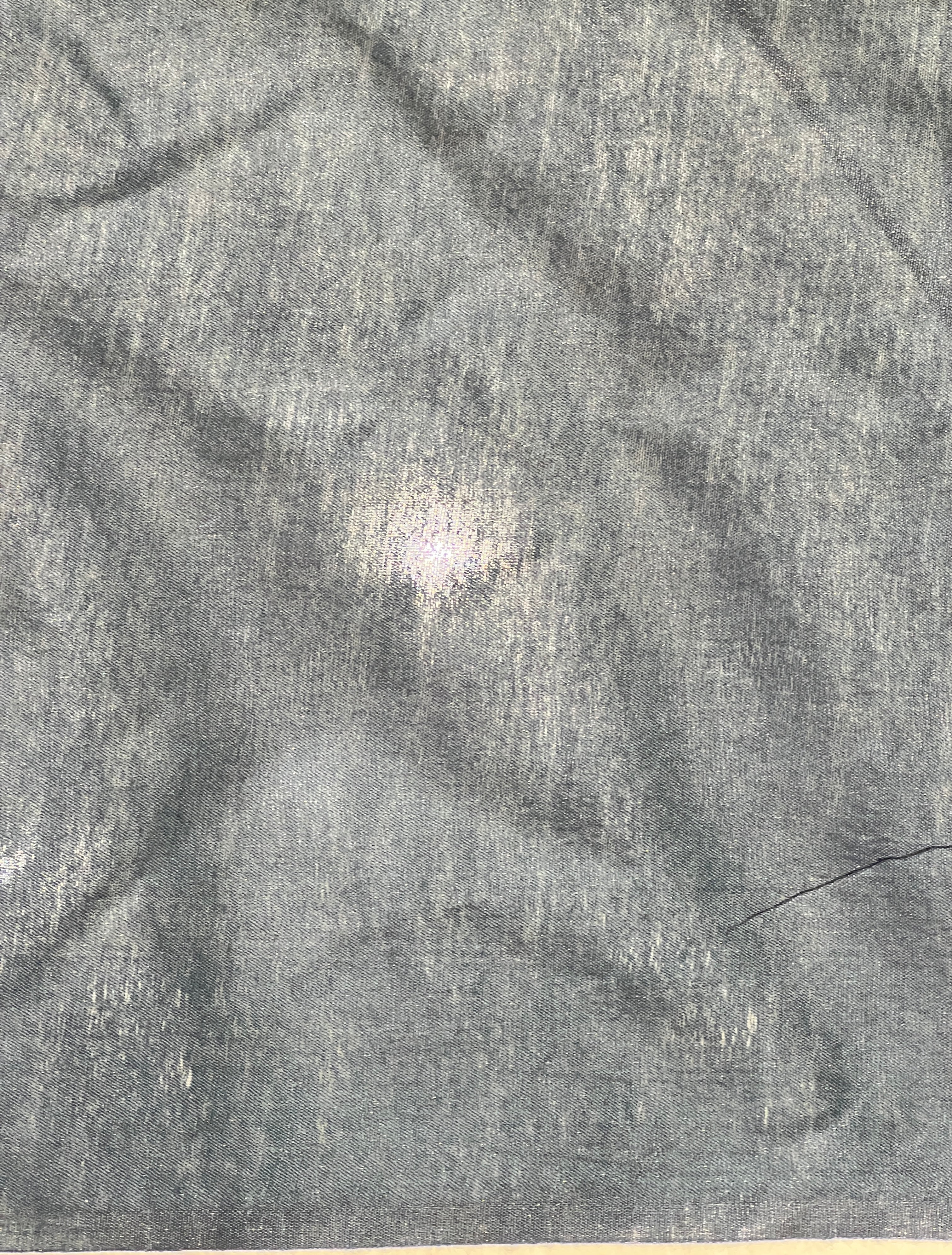 Thread Weaved Bhagalpuri Linen Saree | PF1119