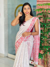 Thread and Zari Weaved Jamdani Saree | SSN223