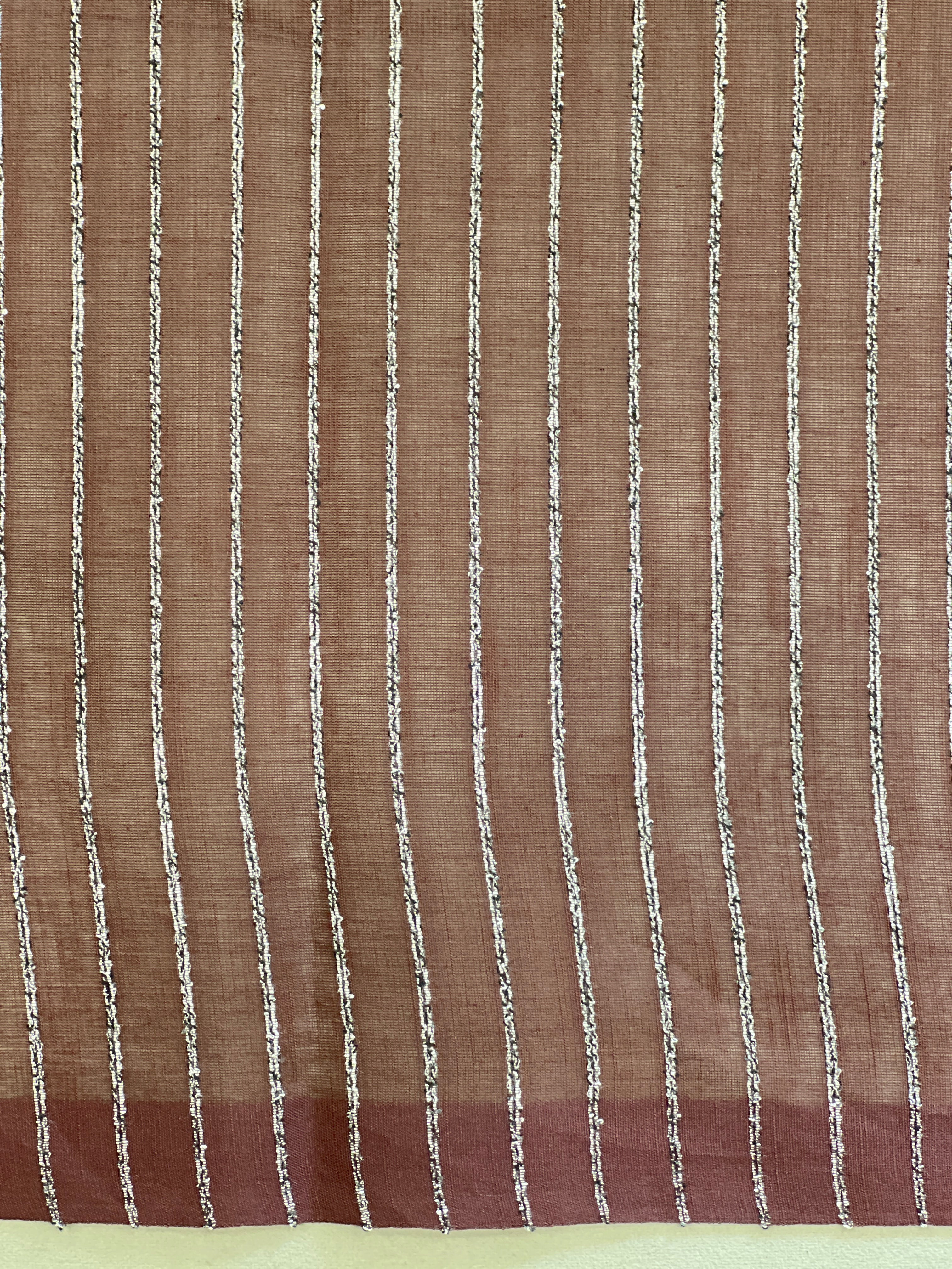 Machine Embroidered Cotton Saree | RVS130