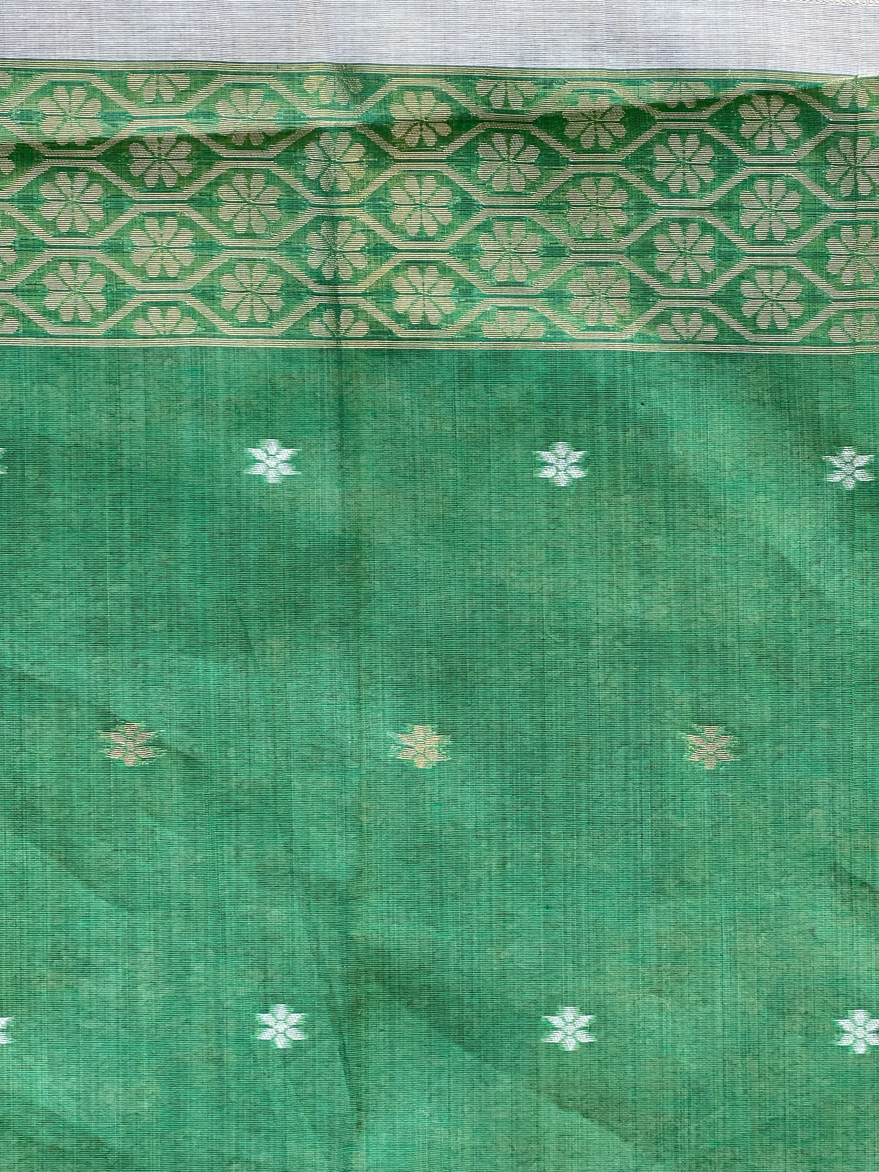 Thread and Zari Weaved Jamdani Saree | SSN220