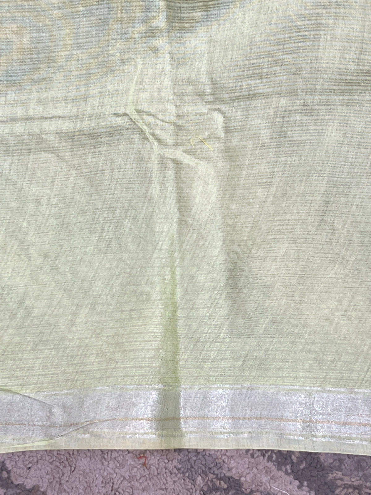 Cross Stitch Embroidery Kota Saree |  NHH713