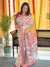 Digital Printed Kota Banarasi Saree | HT220