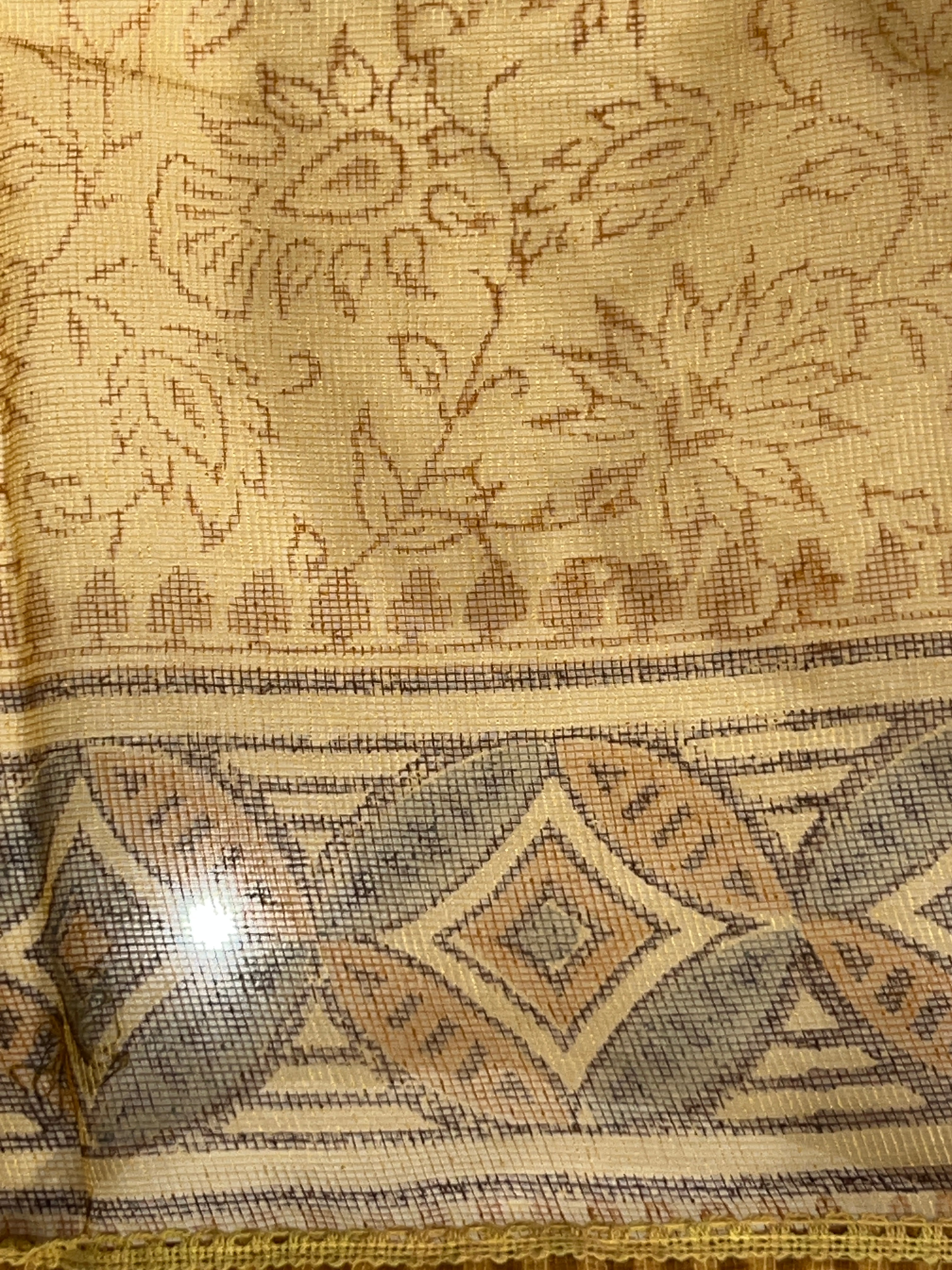 Block Printed Kota Saree | PF1188