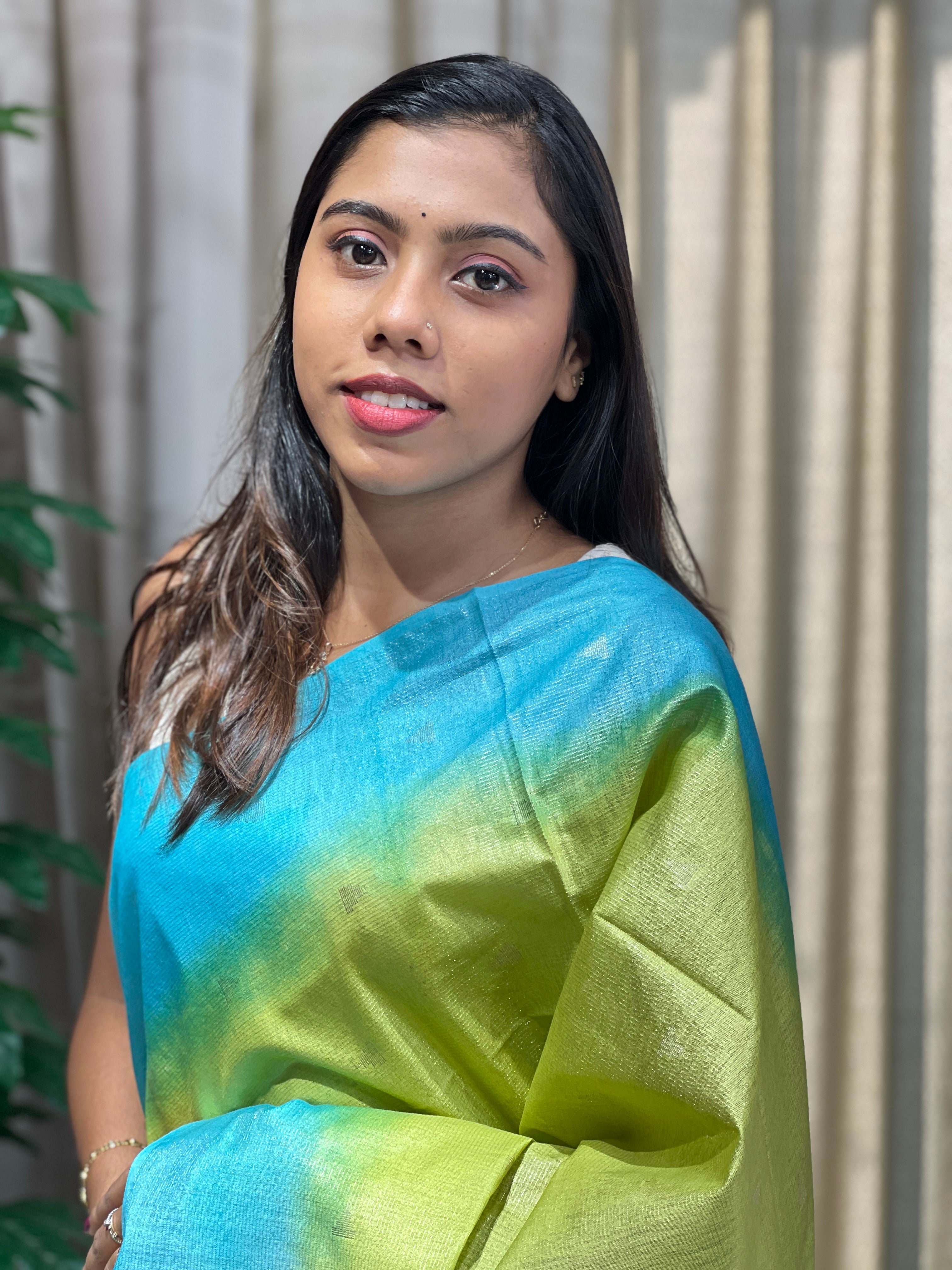 Zari Stripes Patterned Semi Silk Saree | PF1099