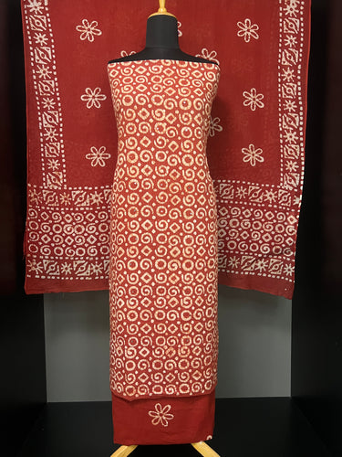 Batik Printed Cotton Salwar Set | MT183