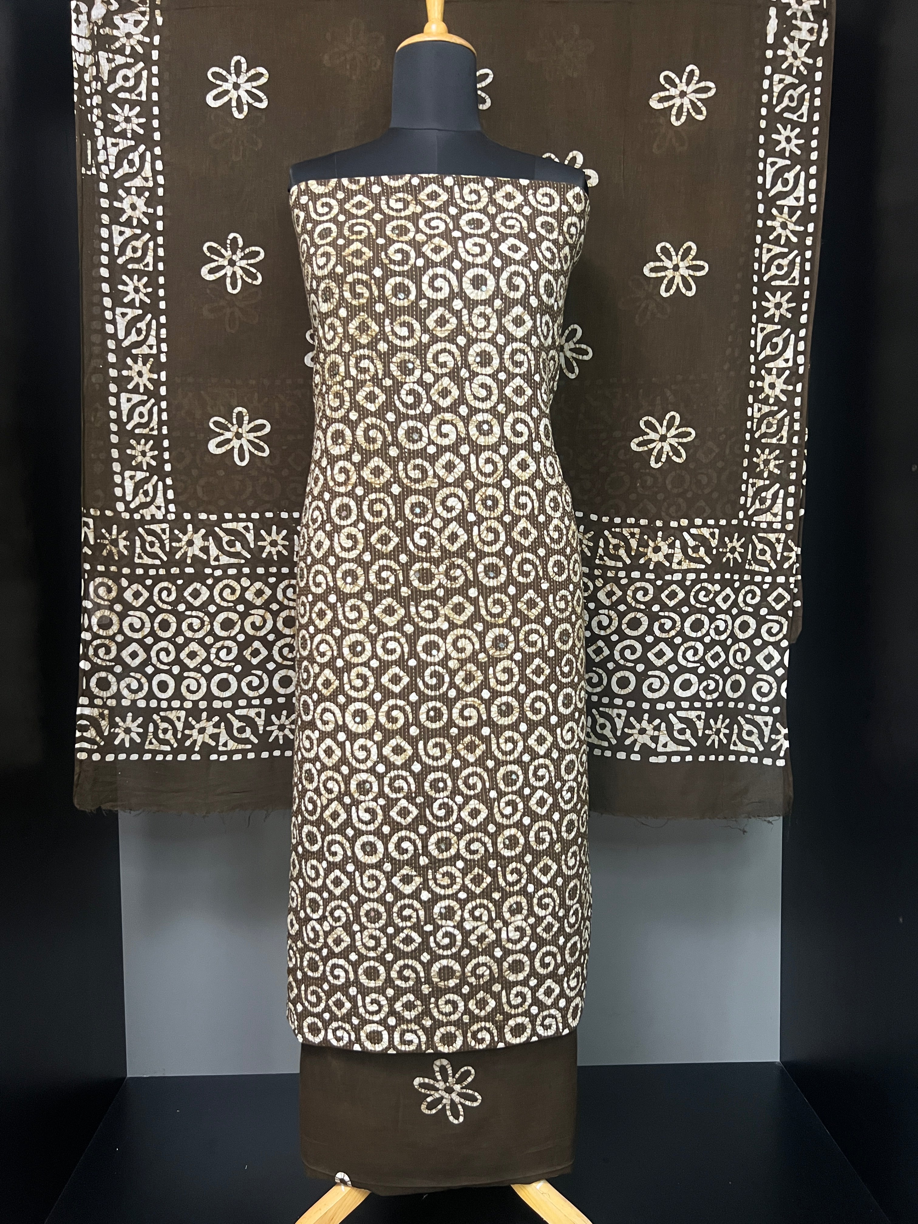 Batik Printed Cotton Salwar Set | MT184