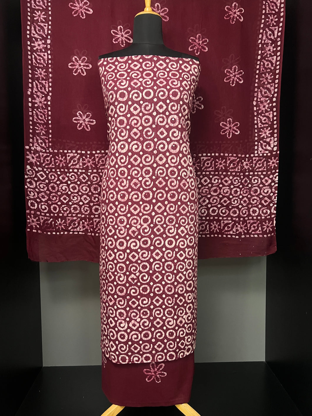 Batik Printed Cotton Salwar Set | MT185