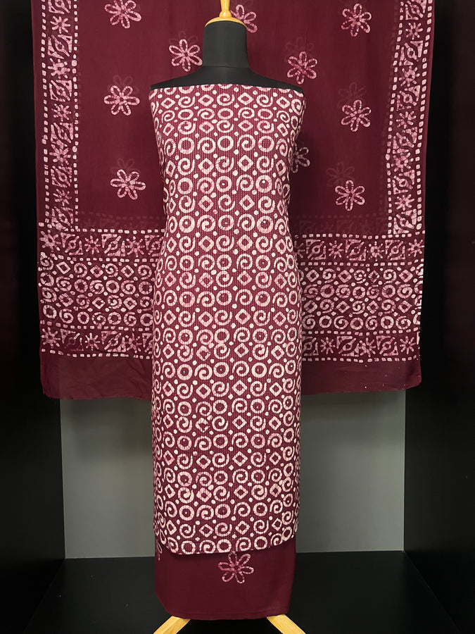 Batik Printed Cotton Salwar Set | MT185