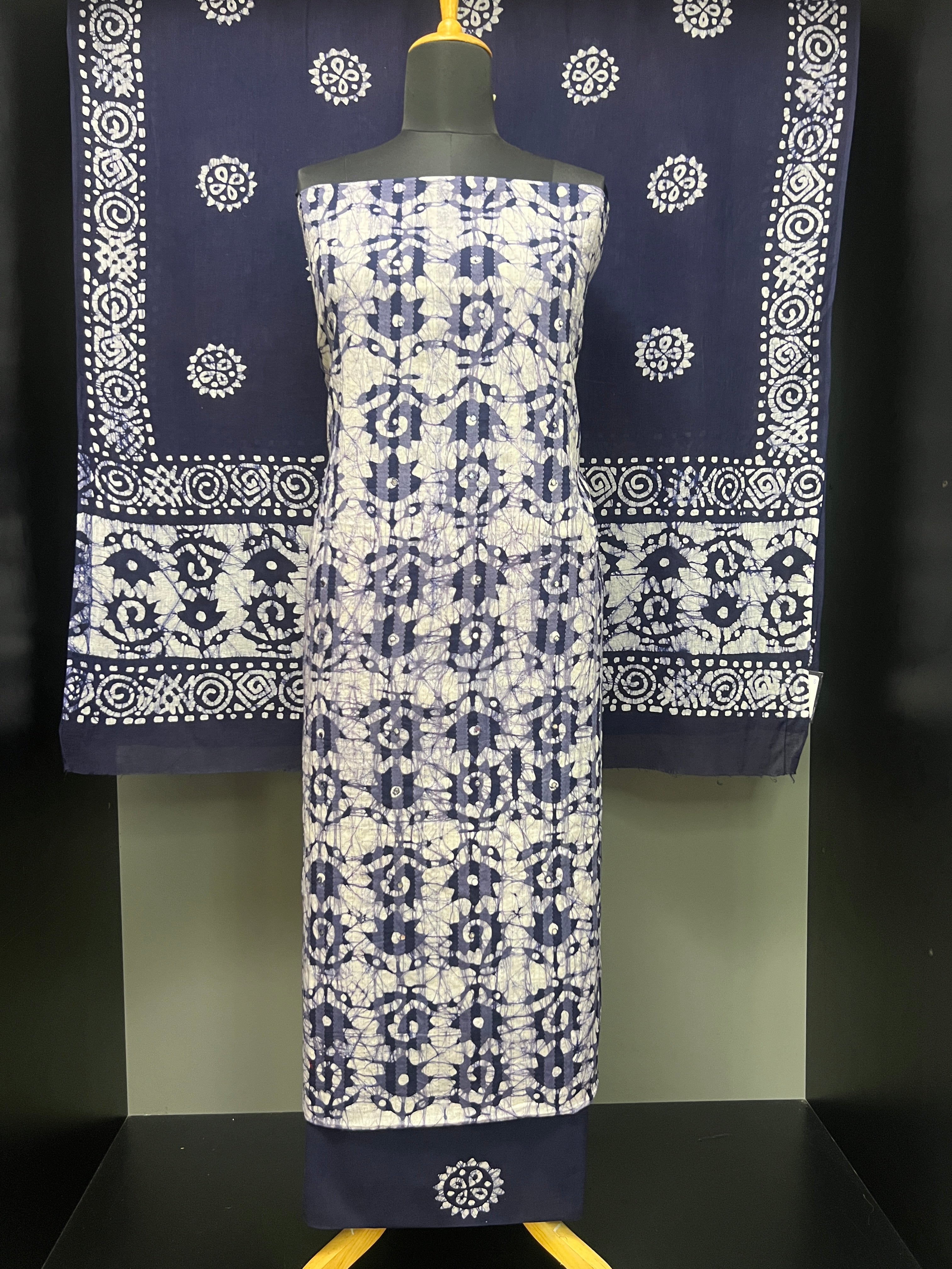 Batik Printed Cotton Salwar Set | MT148