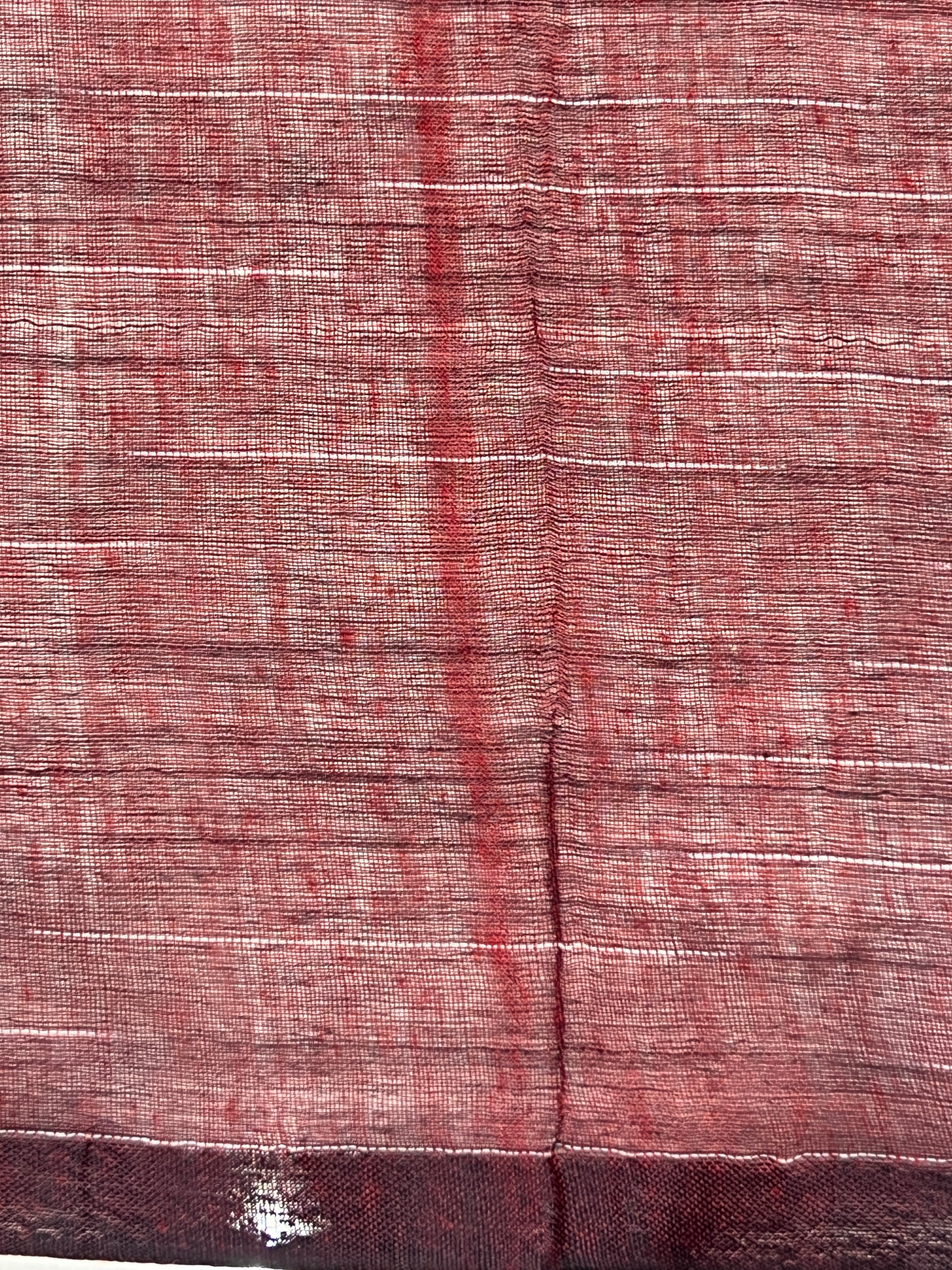 Thread Weaved Linen Cotton Saree | PF1167