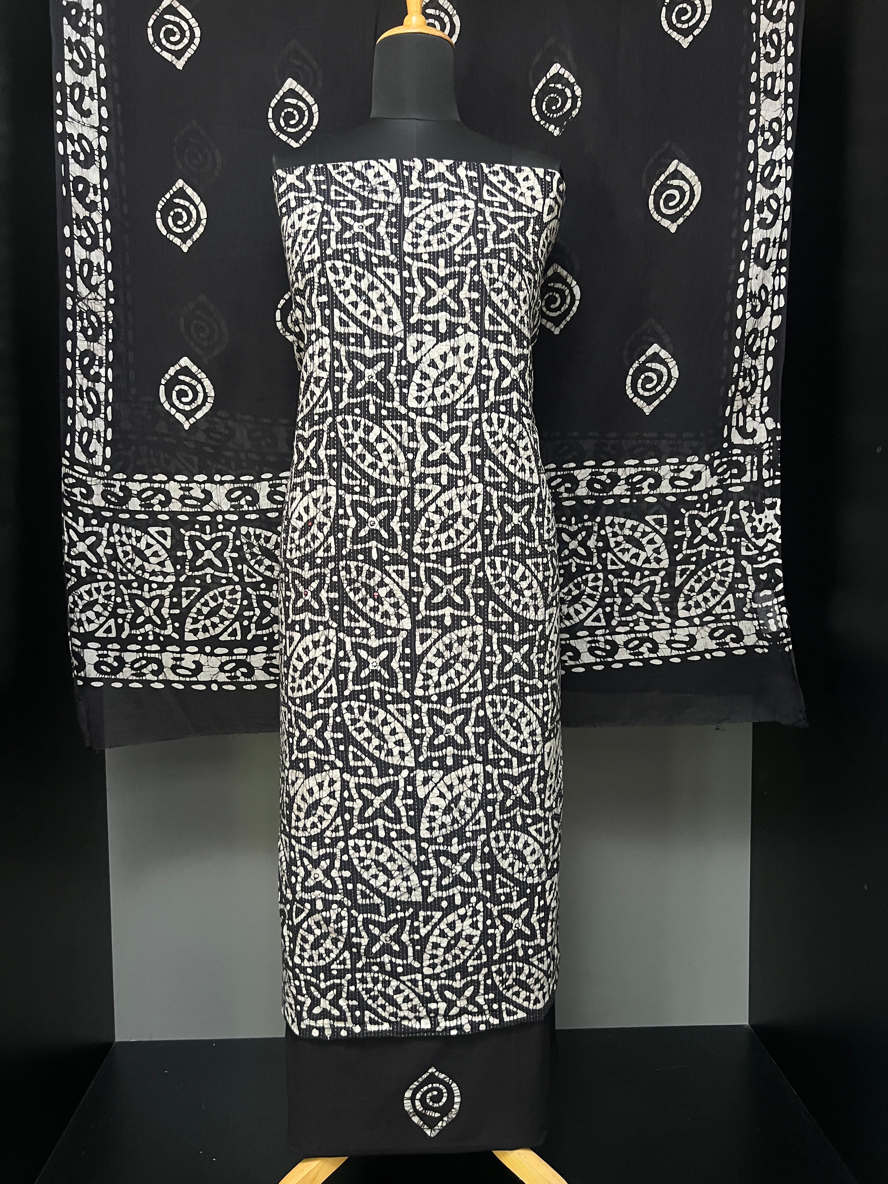 Batik Printed Cotton Salwar Set | MT186