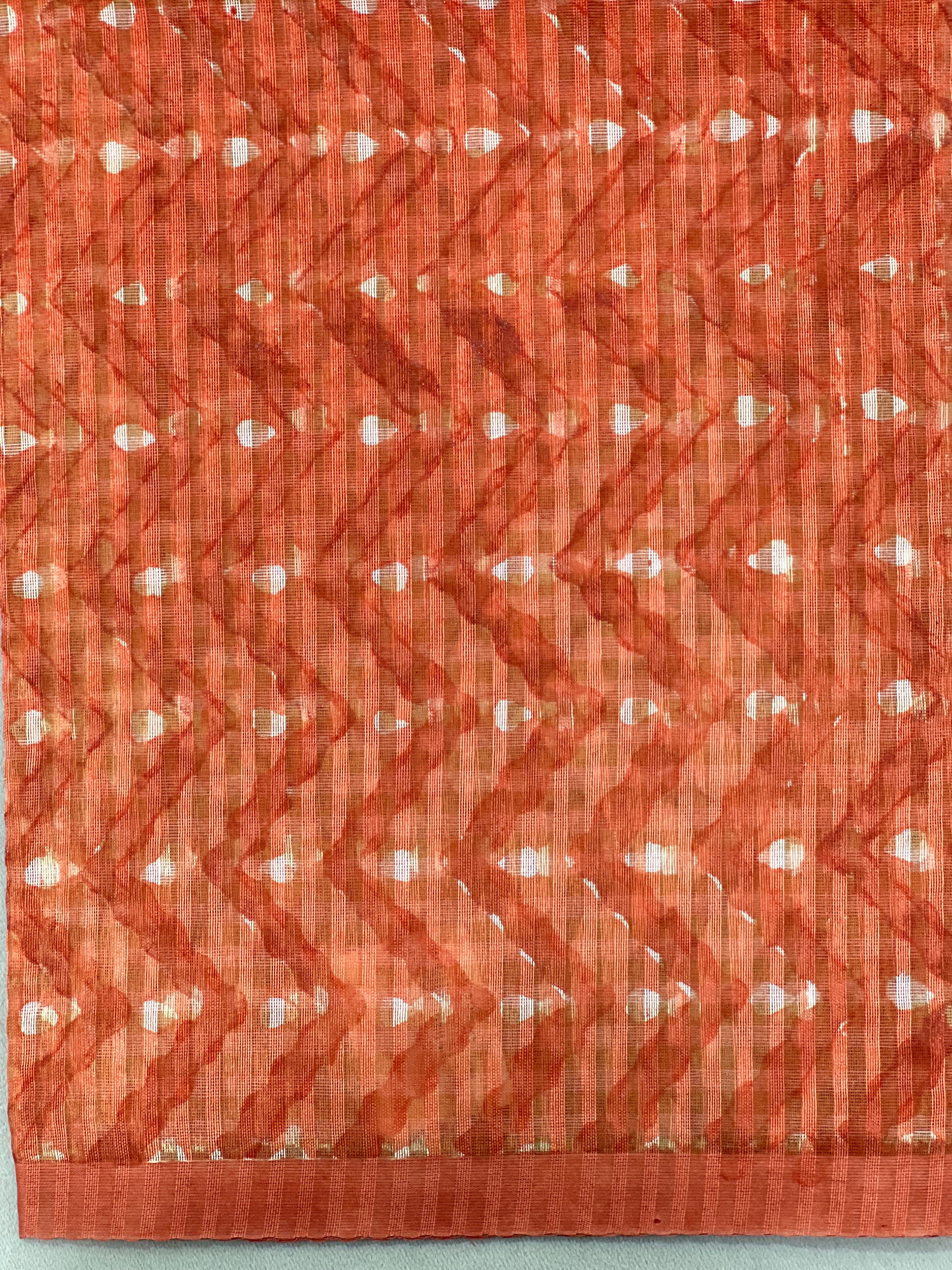 Zig Zag Pattern Super Net Kota Saree | JSC776