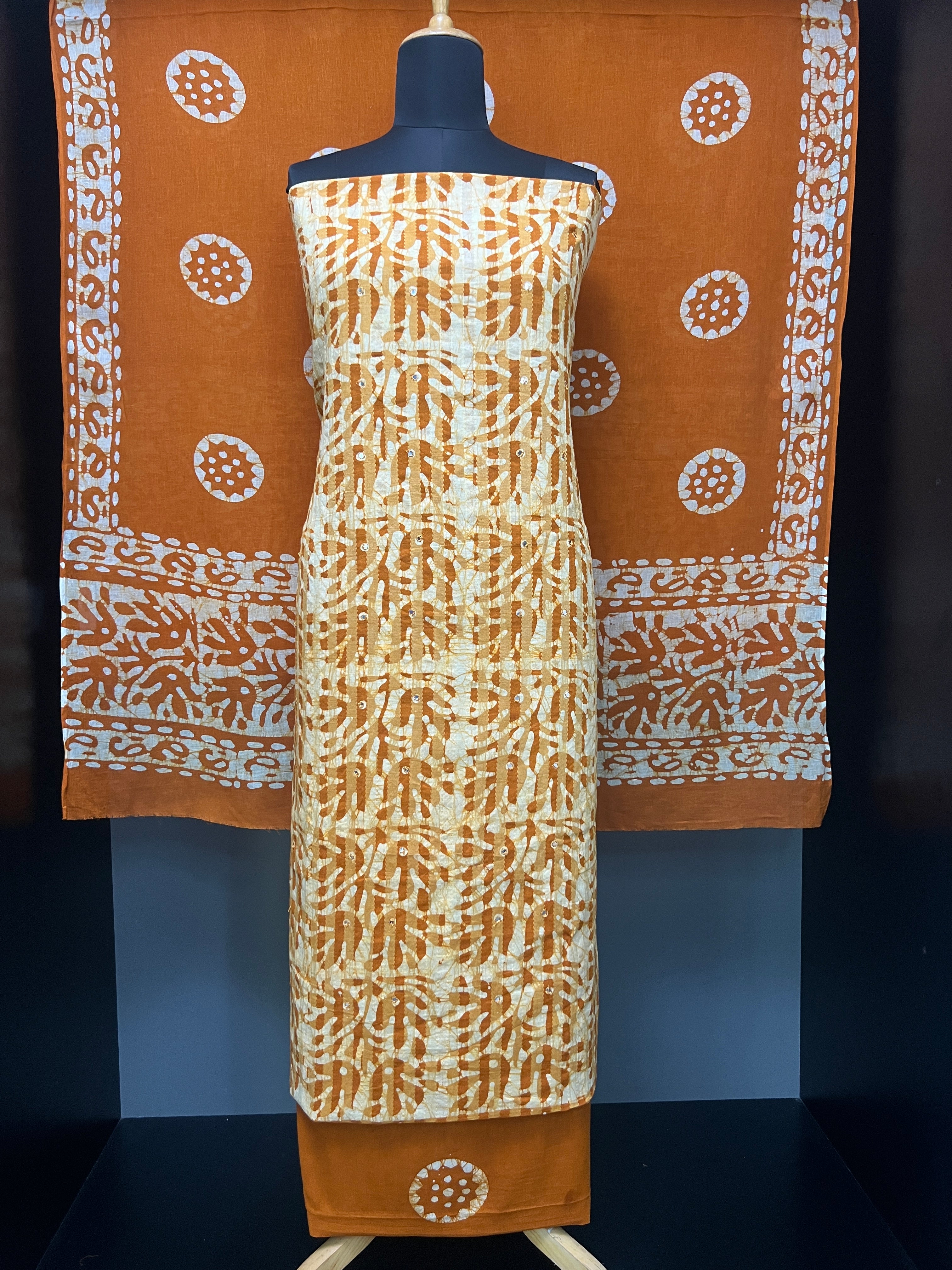 Batik Printed Cotton Salwar Set | MT177