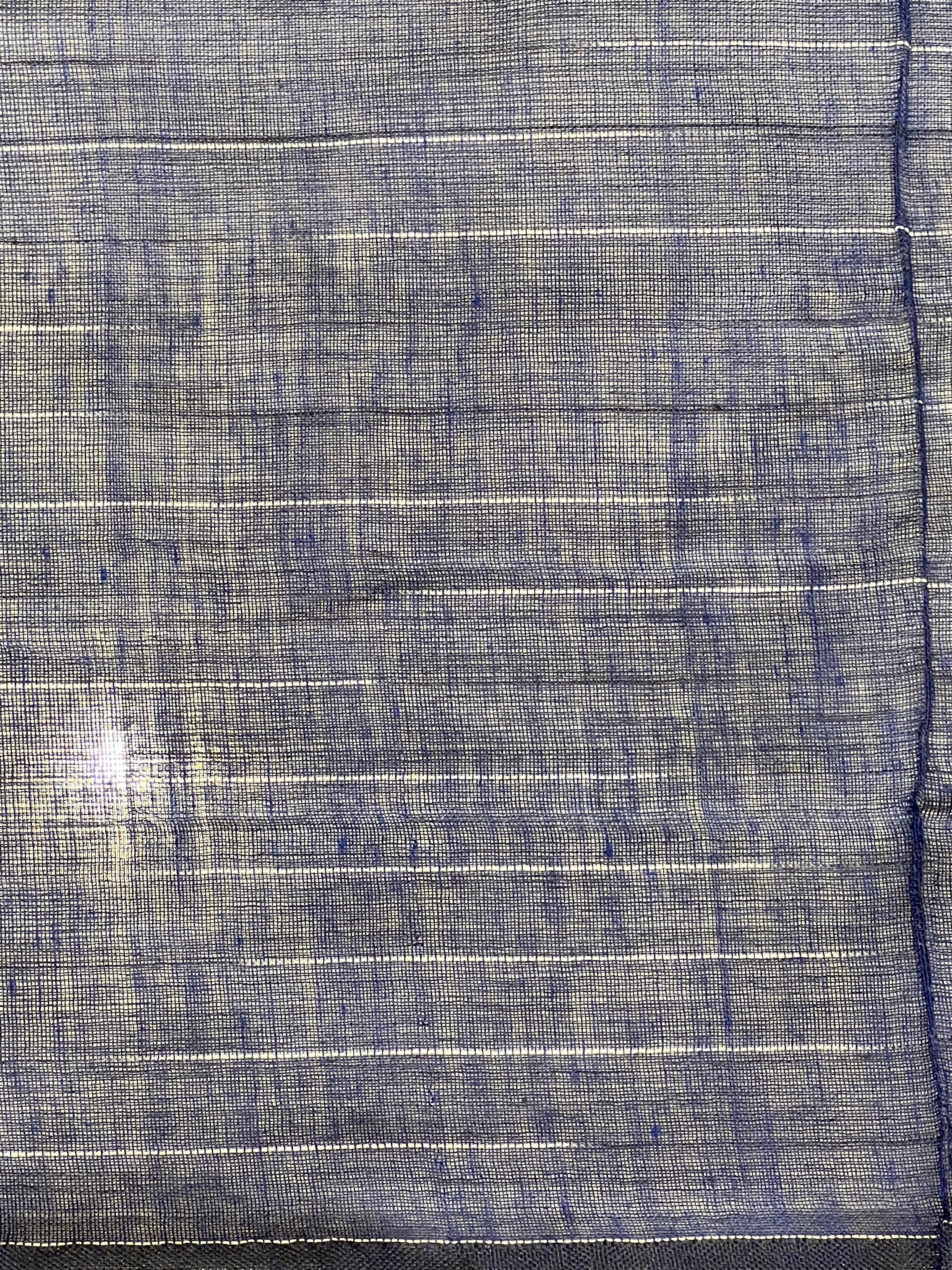 Thread Weaved Linen Cotton Saree | PF1170