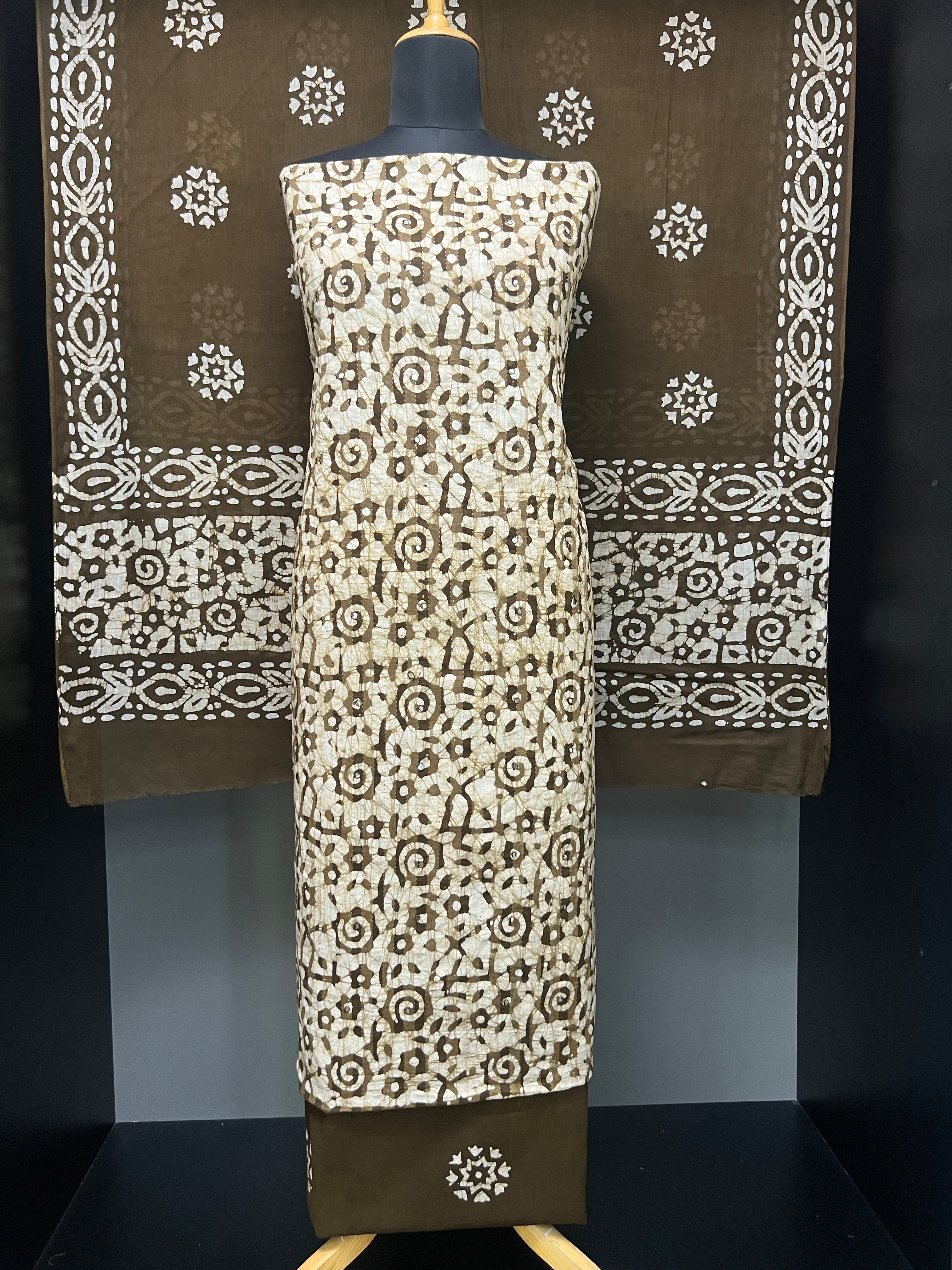 Batik Printed Cotton Salwar Set | MT191