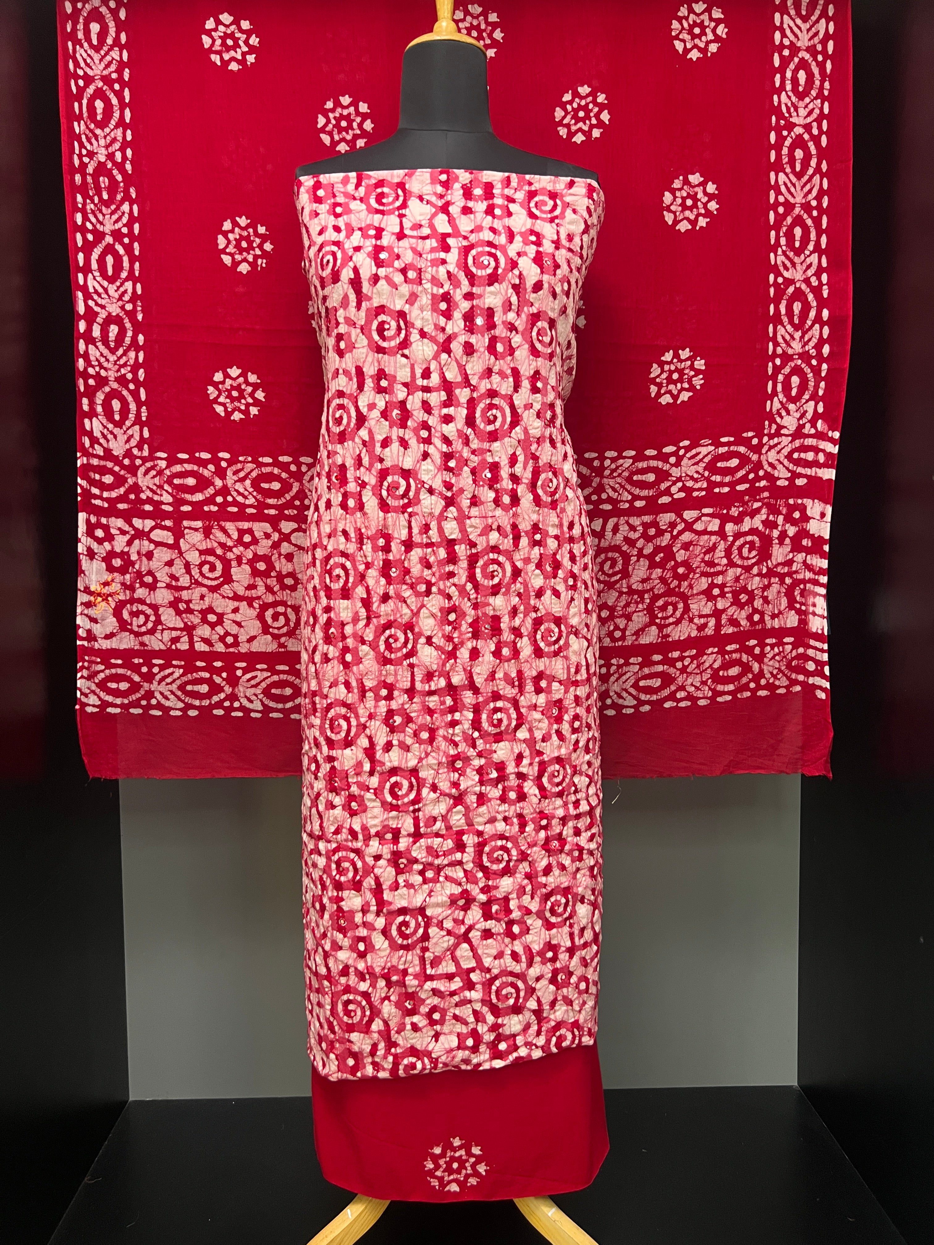 Batik Printed Cotton Salwar Set | MT193
