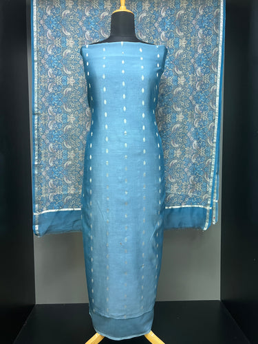 Banarasi Woven Chanderi Silk Salwar Set | UVS146