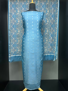 Banarasi Woven Chanderi Silk Salwar Set | UVS146