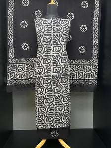 Batik Printed Cotton Salwar Set |  MT157