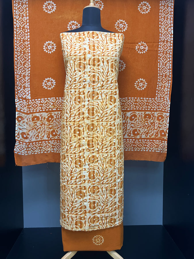 Batik Printed Cotton Salwar Set | MT179