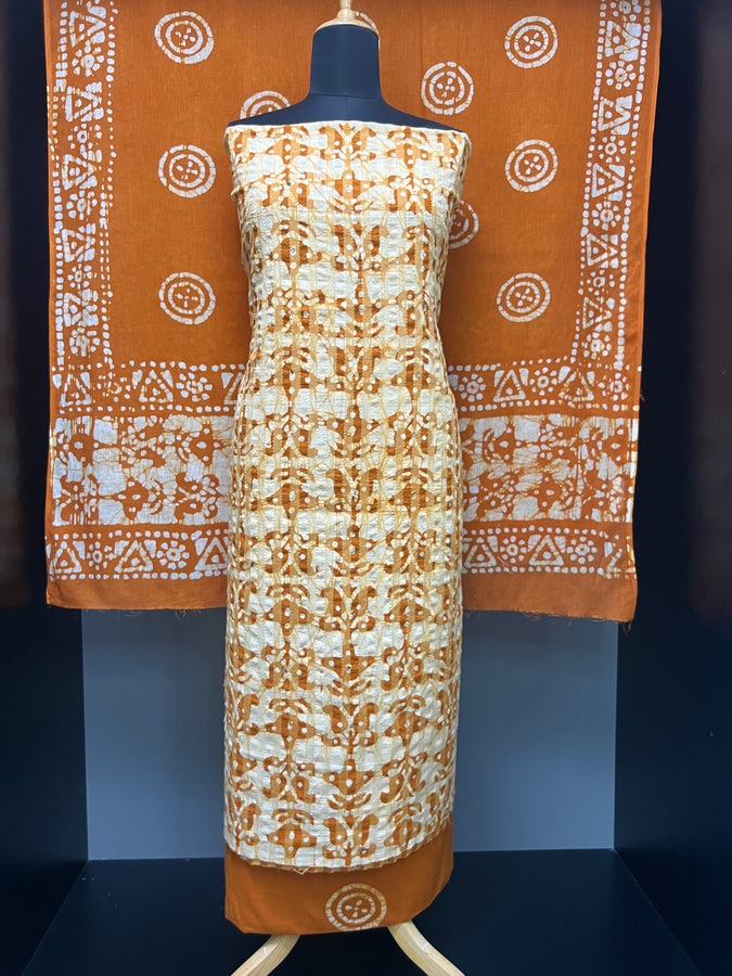 Batik Printed Cotton Salwar Set | MT166