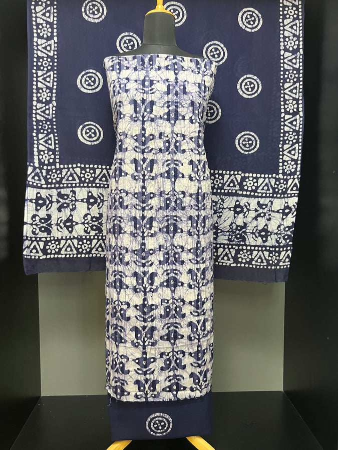 Batik Printed Cotton Salwar Set | MT167
