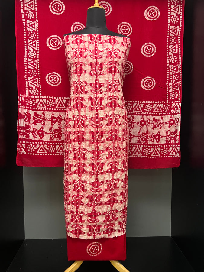 Batik Printed Cotton Salwar Set | MT168