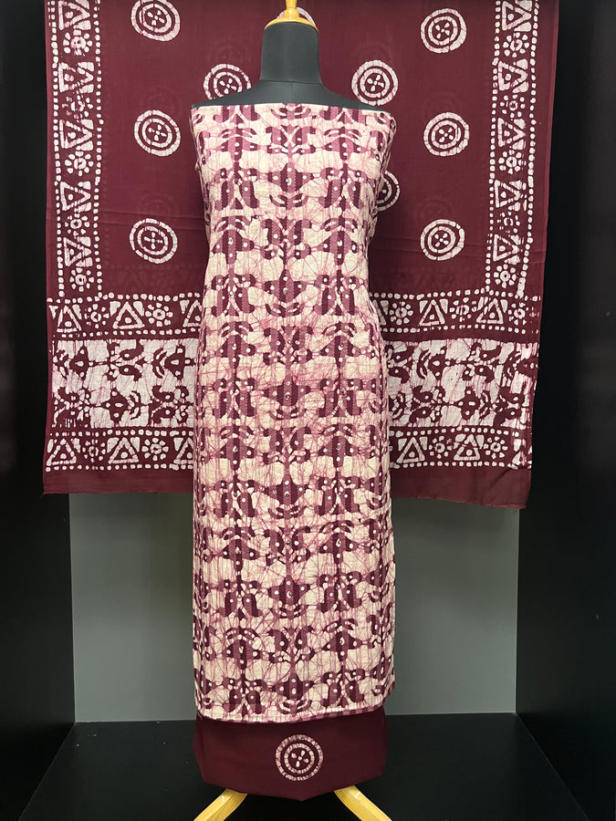 Batik Printed Cotton Salwar Set | MT169