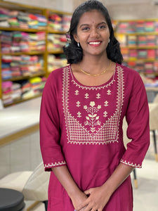 Embroidery Royon Kurta | NI282