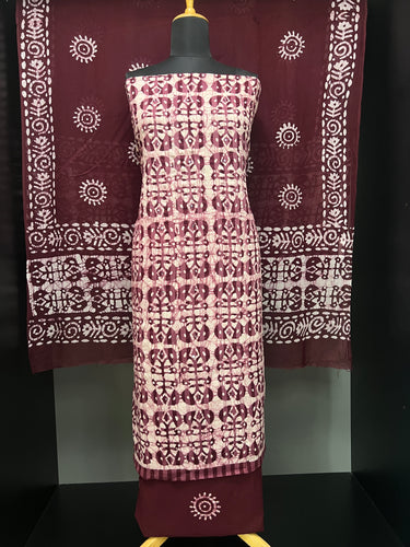 Batik Printed Cotton Salwar Set | MT170