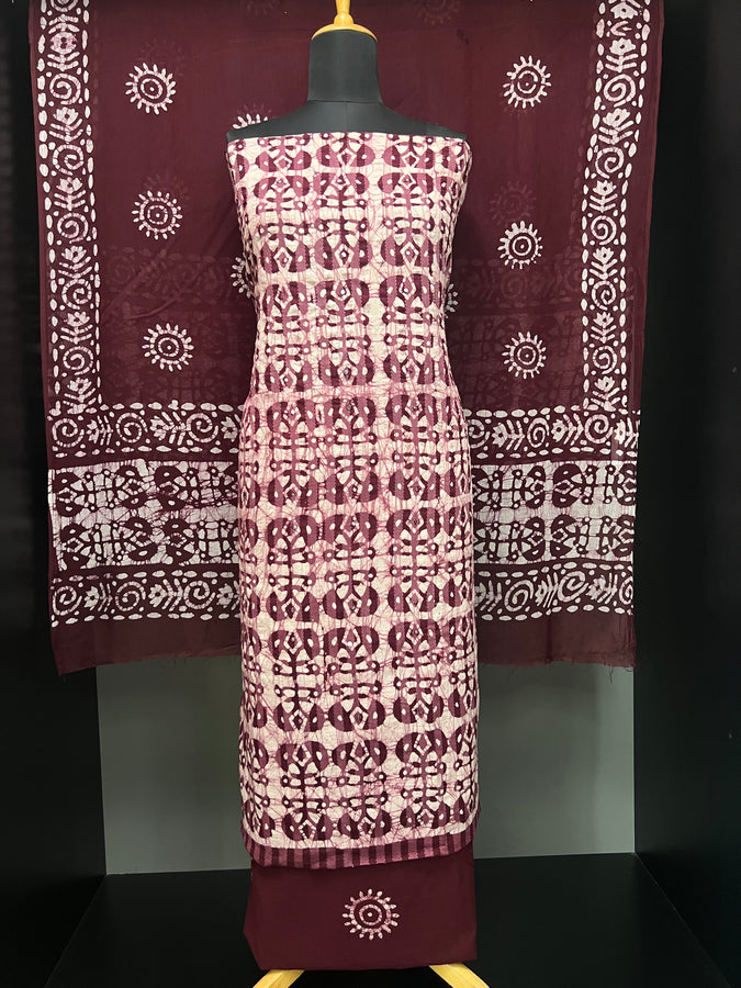 Batik Printed Cotton Salwar Set | MT170