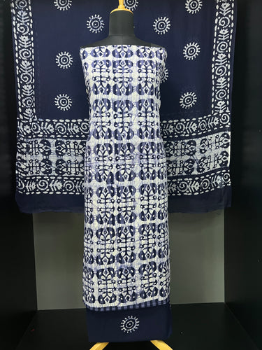 Batik Printed Cotton Salwar Set | MT172
