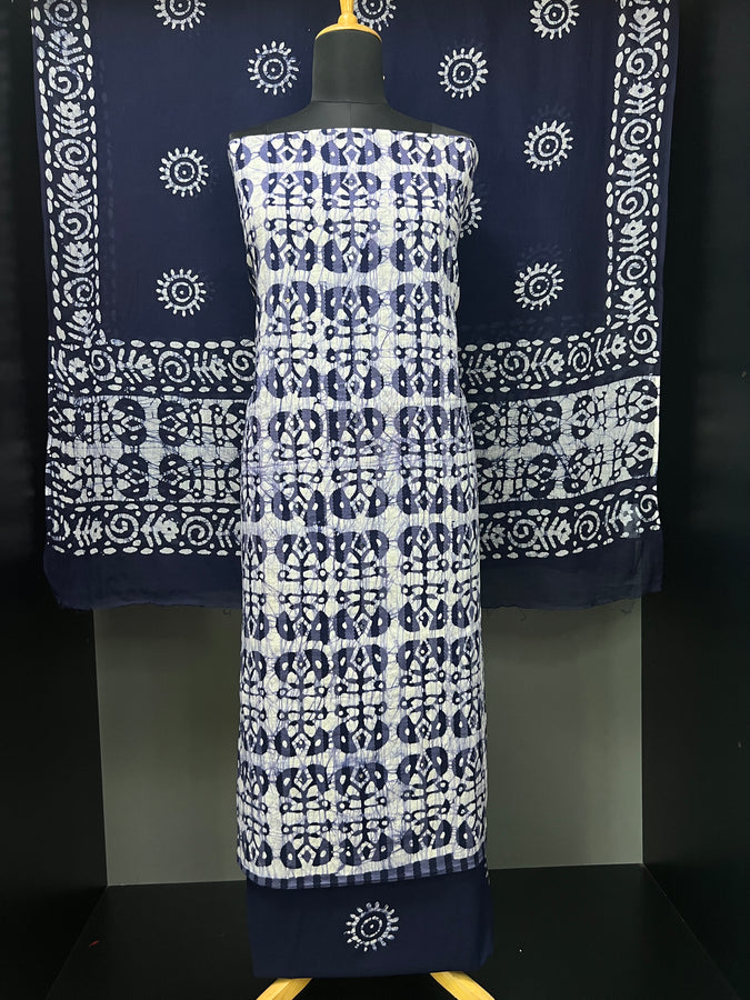 Batik Printed Cotton Salwar Set | MT172