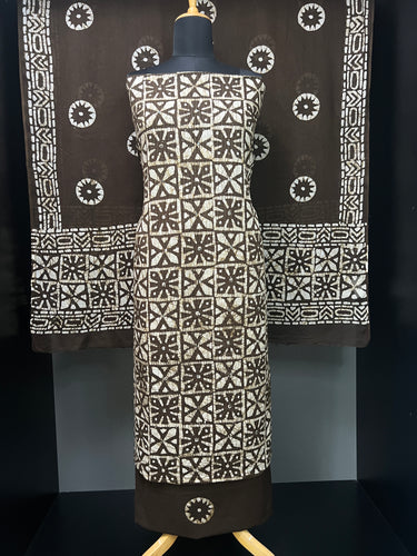 Batik Printed Cotton Salwar Set | MT158