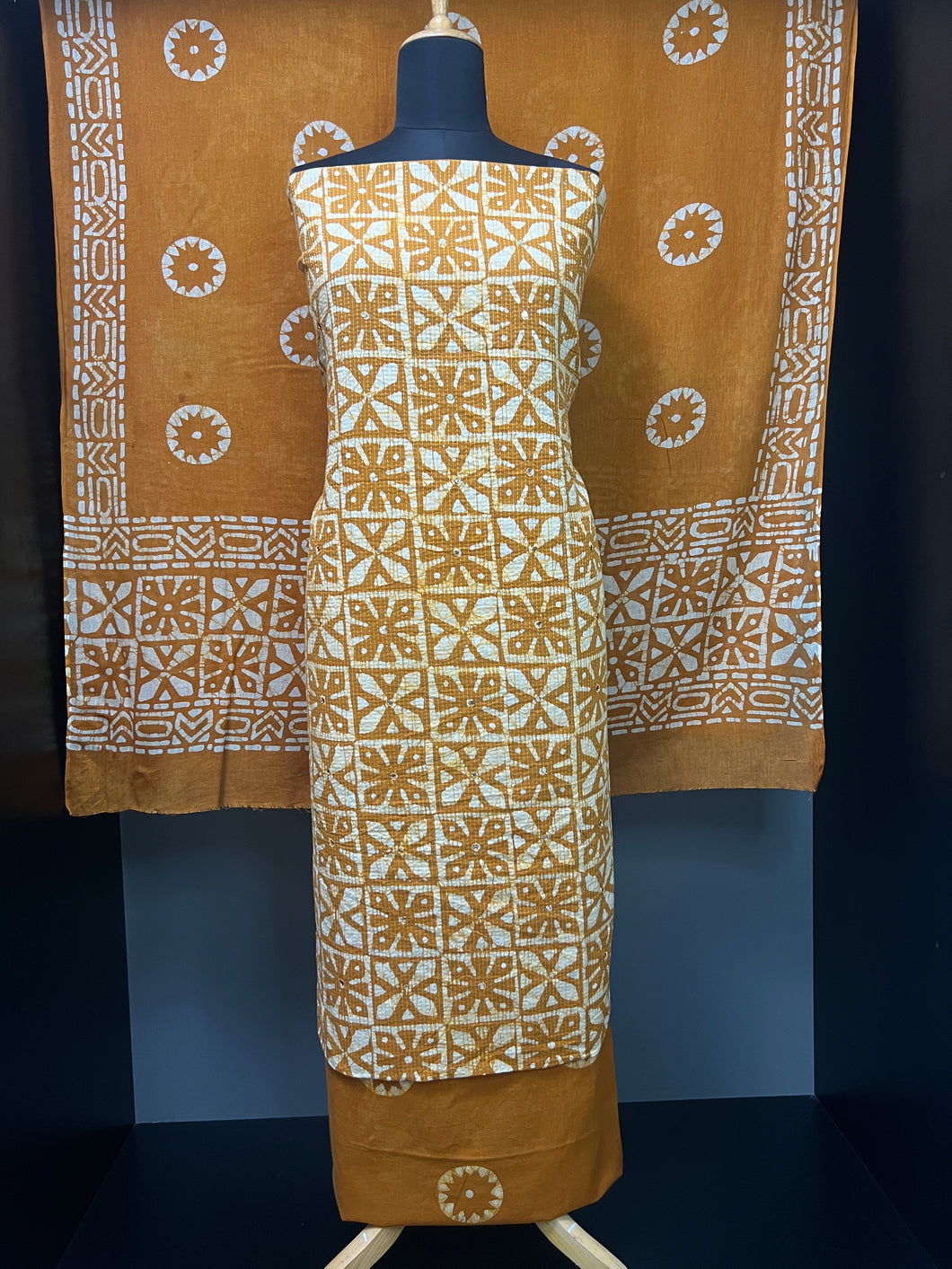 Batik Printed Cotton Salwar Set | MT159