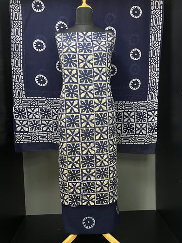 Batik Printed Cotton Salwar Set | MT161