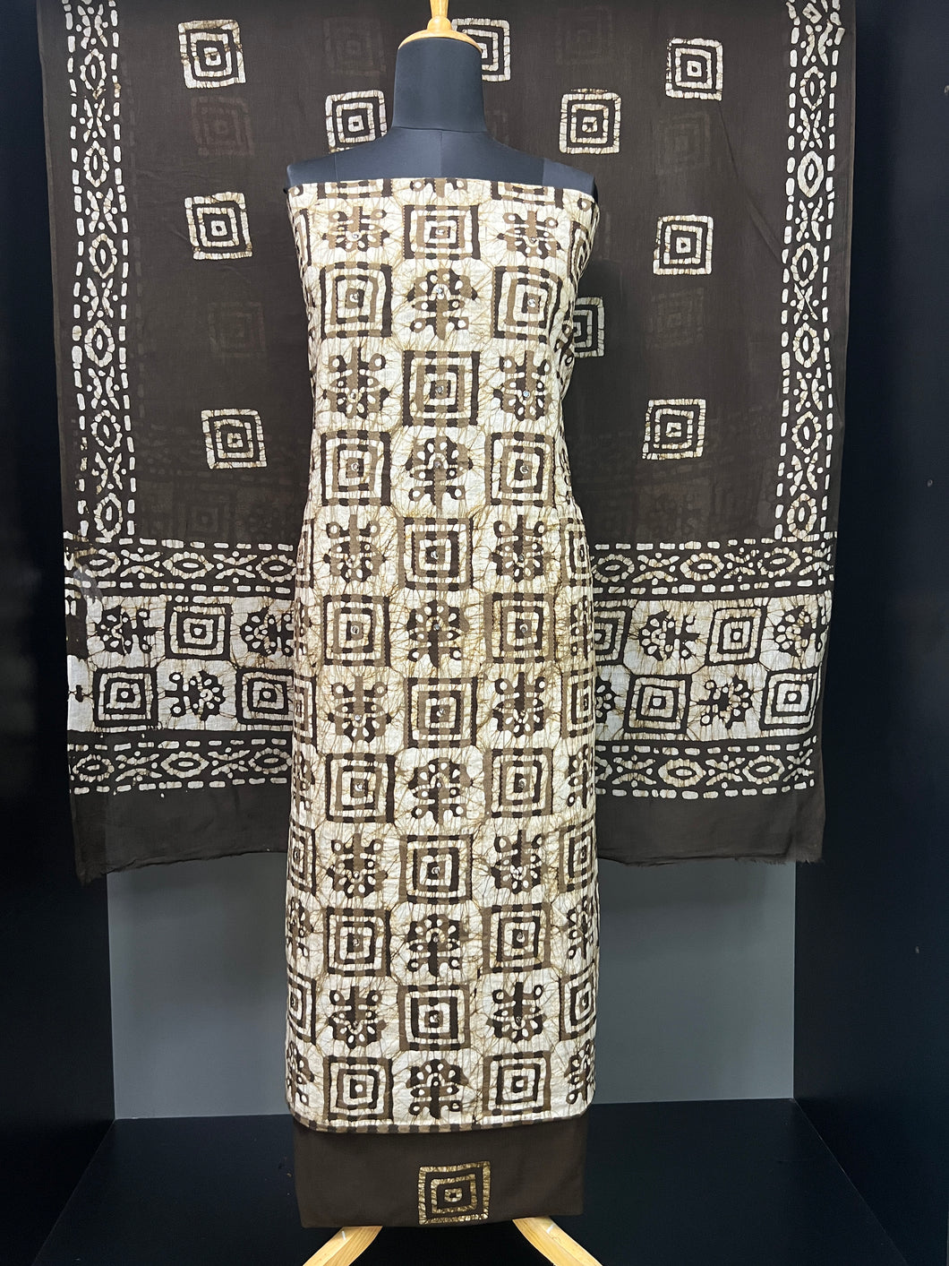 Batik Printed Cotton Salwar Set |  MT162