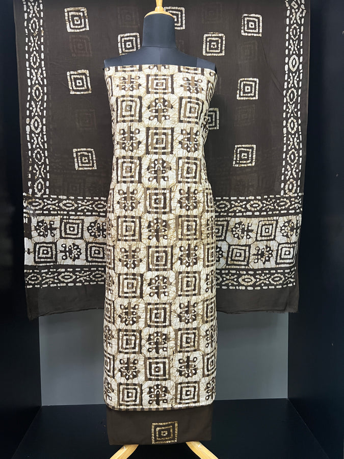 Batik Printed Cotton Salwar Set |  MT162