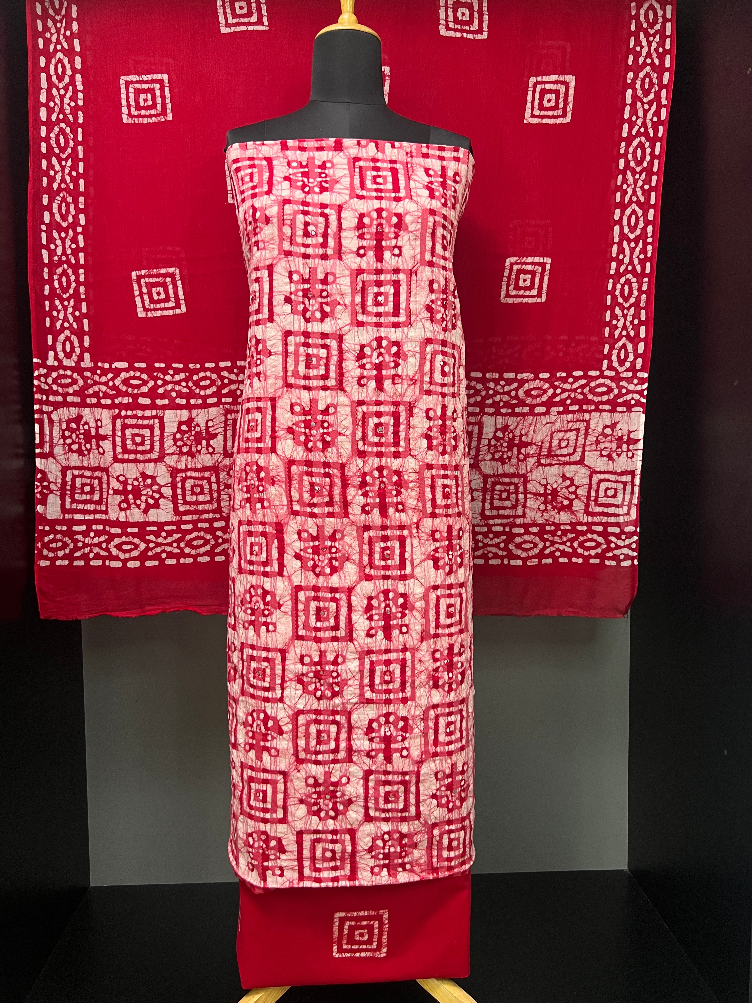 Batik Printed Cotton Salwar Set | MT164