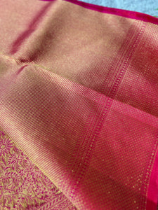 Floral Jaal Weaving Kanchipuram Saree | HH170