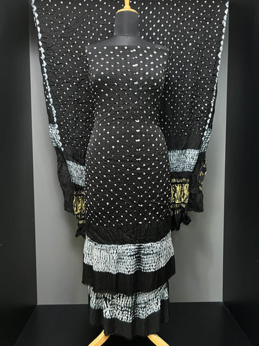Bandhani Pattern Tie & Dye Semi Modal Salwar Set | SAC187