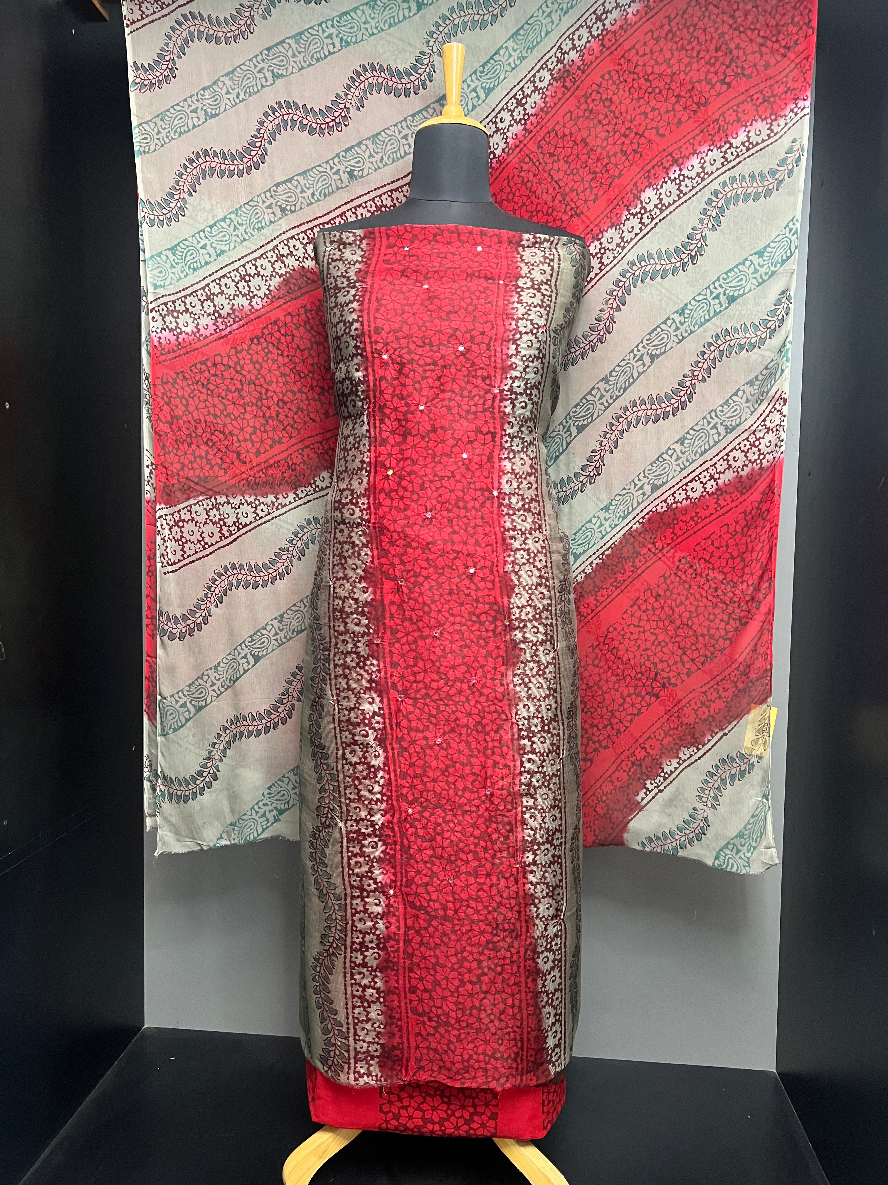 Printed Supernet Kota Salwar Set | SF1164
