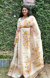 Digital Printed Organza Saree | NLM130