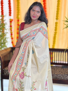 Digital Printed Tissue Saree | GAT406
