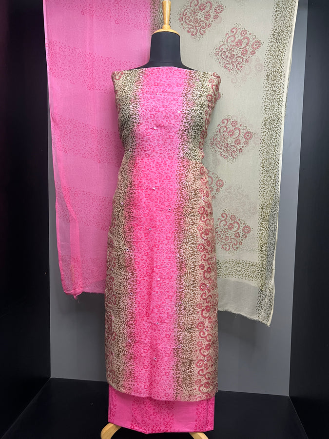 Printed Supernet Kota Salwar Set | SF1159