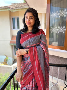 Odisha Weaving Pattern Cotton Saree | RP318 | Pre Order