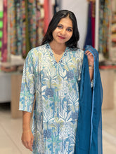 Print & Embroidery Detailed Muslin Finish Kurta Set | PIR138