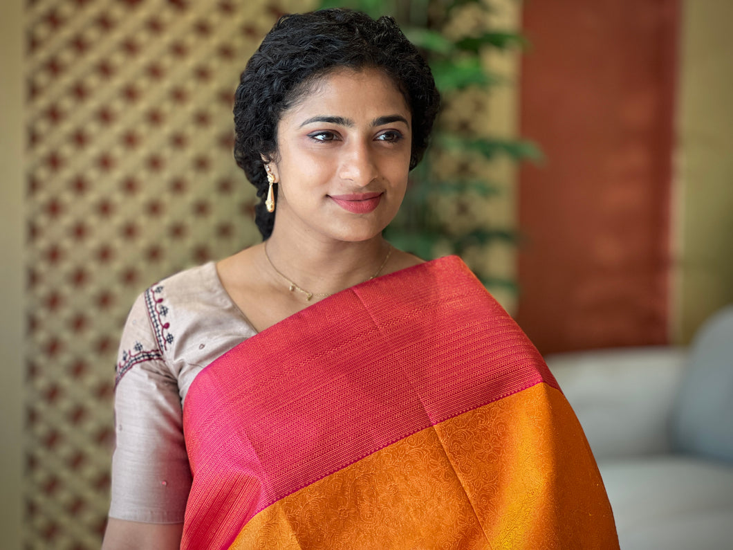 Traditional Kanchipuram Saree | HH156