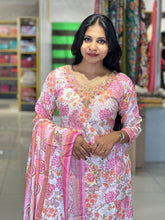 Print & Mirror Detailed Cotton Blend Kurta Set | YOC102